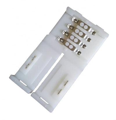 LEDstrip RGB, connector 10mm koppel, binnenshuis IP20