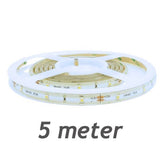 LEDstrip rood | 12V DC - 4,8W - 60 LED's/m | binnenshuis IP20 | 5 meter | dimbaar - LEDPLANET.NL