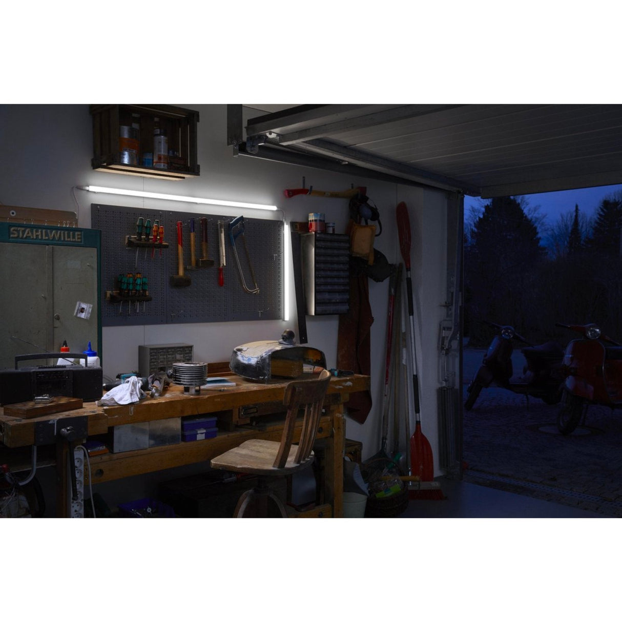 LEDVance LED-Unterbauleuchte 60 cm - Komplettset inkl. Netzteil und Anschlusskabel - 900 Lumen