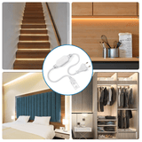 Lichtslang startset | stekker + - 30cm 230V AC - reserveset - LEDPLANET.NL