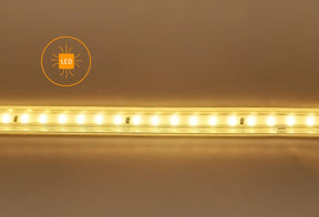 Aigostar LED-Lichtschlauch warmweiß für draußen zur stimmungsvollen Beleuchtung im Garten und auf der Terrasse
