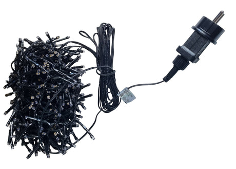 Lichterkette warmweiß – 2400 K | 10 Meter – 250 LEDs | wasserdicht IP44 | 230 VAC – 24 V – LEDPLANET.NL