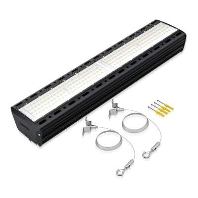 Lineaire LED high bay 100W met ophangset