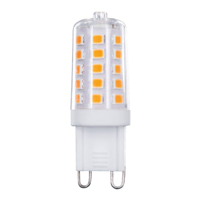 LED-G9-Lampe – Klar – 3 W (ersetzt 28 W) – Warmweißes Licht – Dimmbar