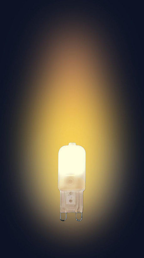 Langlebige LED-G9-Lampen – Matt – 2 W (ersetzt 20 W) – Warmweißes Licht