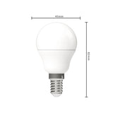 Runde LED-Lampe E14 – 250 lm – Warmweißes Licht – 1 Lampe