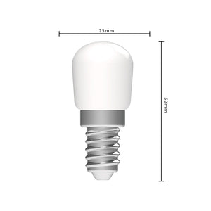 LED-Lampe E14, 180 Lumen, 2 W, 2700 K, T26-Röhre – für Kühlschränke und Dunstabzugshauben