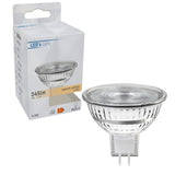 LED Spot 380 lumen - 4,4W - Warmwit 2700K - GU5.3 - MR16 - 12V - Vervangt 35W Halogeen - 36° Spot