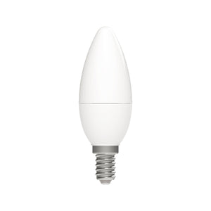 LED kaarslamp E14 warmwit 2700K - 2.5W 250 lumen - mat glas