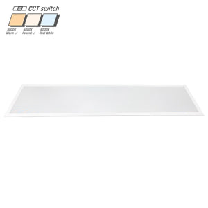 LED Panel 30x120cm - 3900 Lumen - 30W - Adjustable Warm White 3000K / Cool White 4000K / Daylight White 6000K - Recessed - IP20
