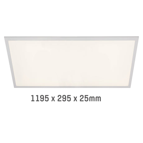 LED Paneel 30x120cm - 4500 Lumen - 25W - Koelwit 4000K - UGR<19 - Flikkervrij - Inbouw - 5 Jaar Garantie