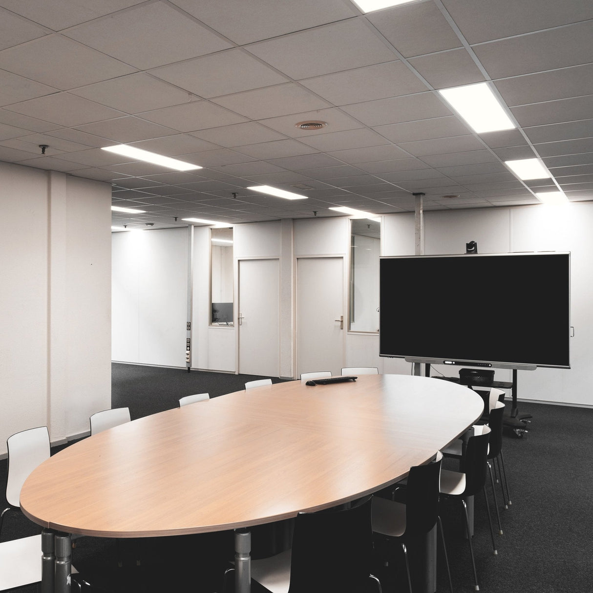 LED-Panel 30 x 120 cm – 4500 Lumen – 25 W – Kaltweiß 4000 K – UGR &lt; 19 – Flimmerfrei – Einbau – 5 Jahre Garantie