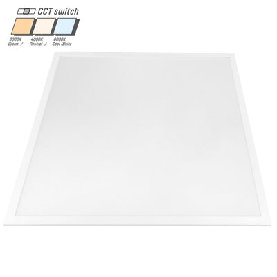 Panneau LED 60 x 60 cm - 3900 lumens - 30W - CCT variable 3000K/4000K/6000K - 130 lm/W