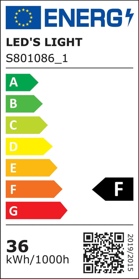 LED Paneel 4000 lumen - 40W - Koelwit 4000K - 60x60cm - Inbouw - UGR<22