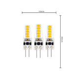 LED-Kapsel G4, 185 Lumen, 1,8 W, Warmweiß (2700 K), 12 V, dimmbar, Schutzart IP20, 3er-Pack