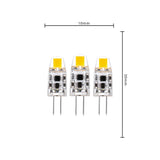 LED-G4-Kapselleuchte 12 V – 95 Lumen – Warmweiß 2700 K
