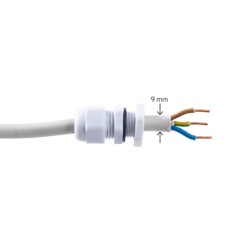 LED-Leuchte TL, 120 cm, 2160 Lumen, 18 W, Tageslichtweiß (6500 K), Schutzart IP65, wasserdicht, 120 lm/W