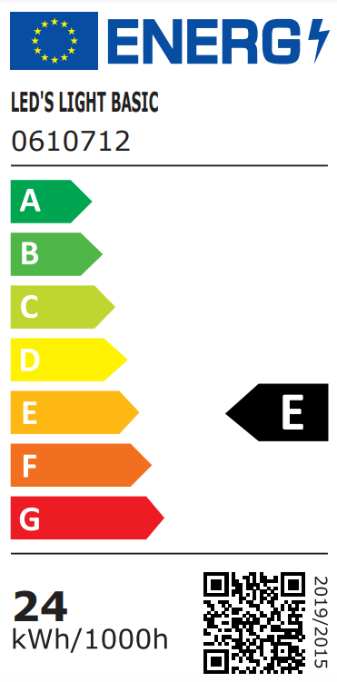LED-Leuchte TL, 120 cm, 2160 Lumen, 18 W, Tageslichtweiß (6500 K), Schutzart IP65, wasserdicht, 120 lm/W
