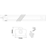 LED's Light LED TL verlichting met sensor 120 cm - Bewegingssensor en bewegingsdetectie - 4100 lm
