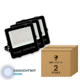 led schijnwerper 100w 2 stuks 6000k