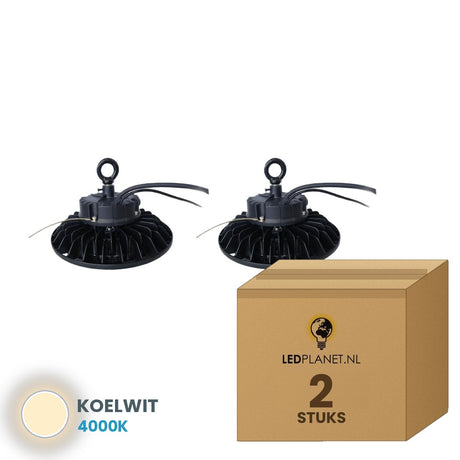 ufo led high bay b 2 stuks 4000k