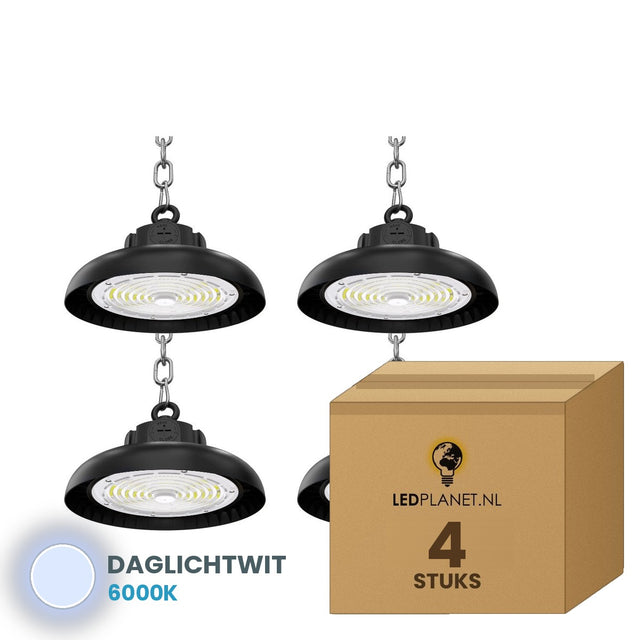 ufo led high bay d 4 stuks 6000k