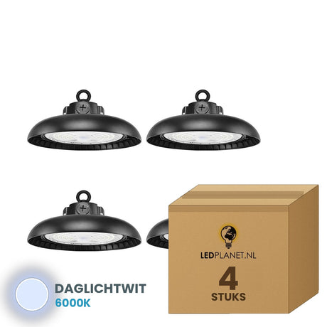 ufo led high bay e 4 stuks 6000k