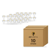 GU10 spot, LED 8W=60W, 680 Lumen, 10 stuks