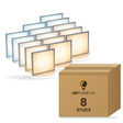 LED paneel, 5CCT, 28W, UGR<19, 3000K t/m 6000K, wit frame, doos 8 stuks