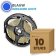 Carton de 10 rouleaux de ruban LED, bleu