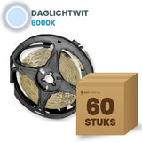 Box of 60 rolls of LED strip, daylight white 6000K