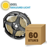 Carton de 60 rouleaux de ruban LED, jaune