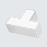 LED Lichtbalk T-verbinder 90° 10W 1.200lm - Koelwit 4000K - Wit - Koppelbaar - 230V