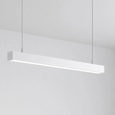 Hangende LED lichtbalk 150 cm wit