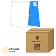 Box of 20 pieces, light colour cool white 4000K