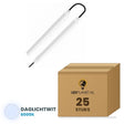 Box of 25 pieces, light colour daylight white 6000K