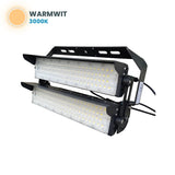 Naświetlacz stadionowy LED 500W, barwa światła ciepła biel 3000K