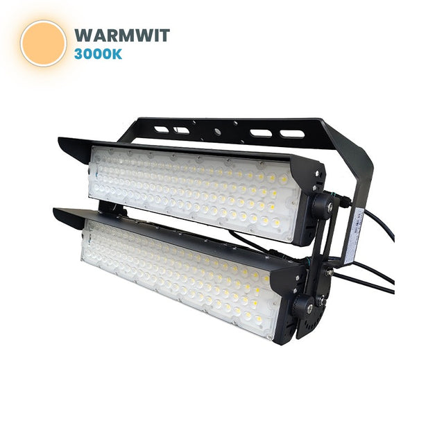 Naświetlacz stadionowy LED 500W, barwa światła ciepła biel 3000K