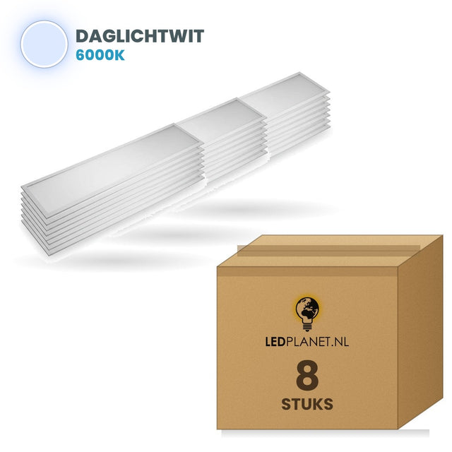 Karton mit 8 Stück, Lichtfarbe tageslichtweiß 6000K