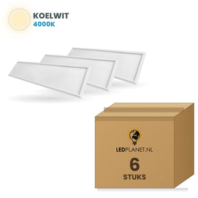 Caja con 6 unidades, color de luz blanco neutro 4000K