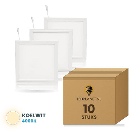 Box of 10 pieces, light colour cool white 4000K
