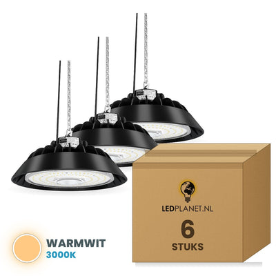 Caja con 6 unidades, color de luz blanco cálido 3000K