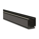 Detail profiel 3-fase LED rail zwart