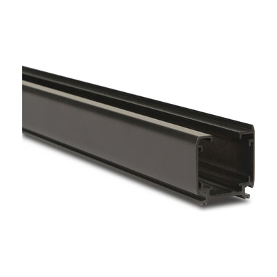Detail profiel 3-fase LED rail zwart