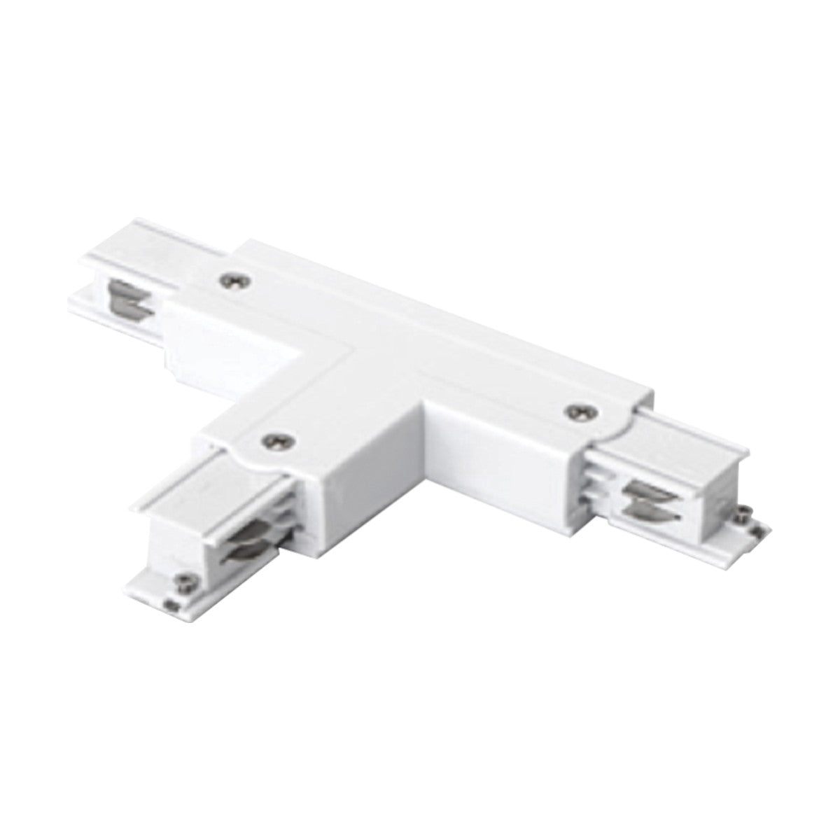 T-verbinder wit voor 3-fase rail