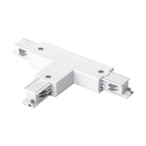T-verbinder wit voor 3-fase rail