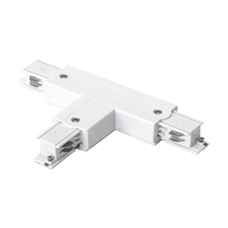 T-verbinder wit voor 3-fase rail
