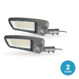 LED Straatverlichting 150W 25500lm, Koelwit 4000K, IP66, 2 stuks, 230V