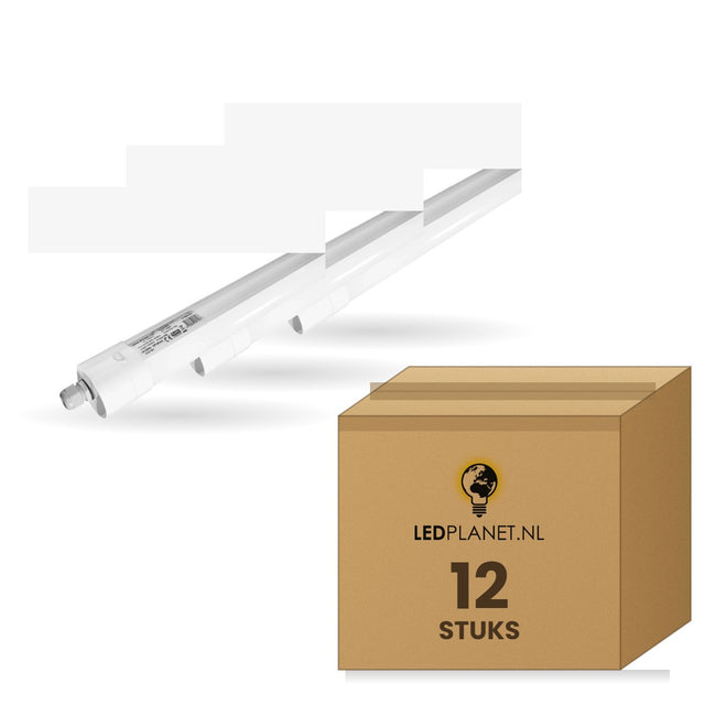 LED Tri-proof Armatuur, IP65, doos 12 stuks, 230V