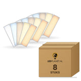 LED paneel 30x120, 5CCT, 28W, UGR<19, 3000K t/m 6000K, wit frame, doos 8 stuks